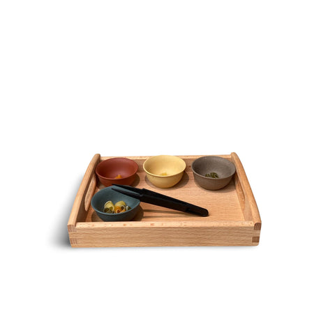 Montessori Aktionstablett
